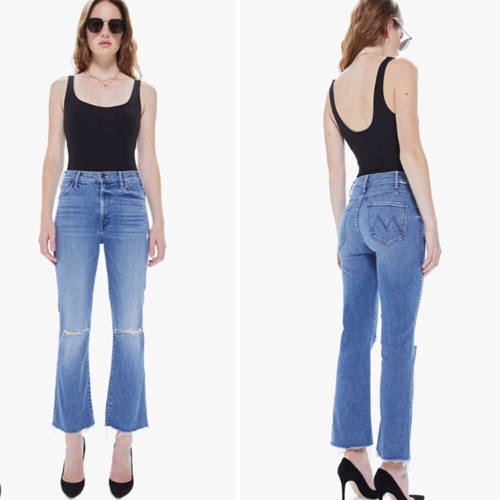 Mother The Hustler Ankle Fray Jean (Can’t Stop Staring, Size 23)